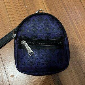 Official Disney park x Loungefly haunted mansion mini wristlet
